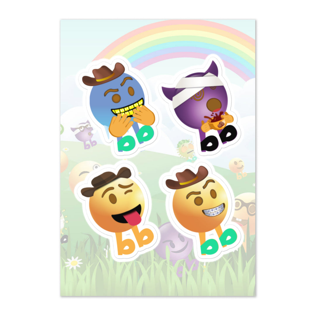 Megabb PaPa Stickers - Emojibb