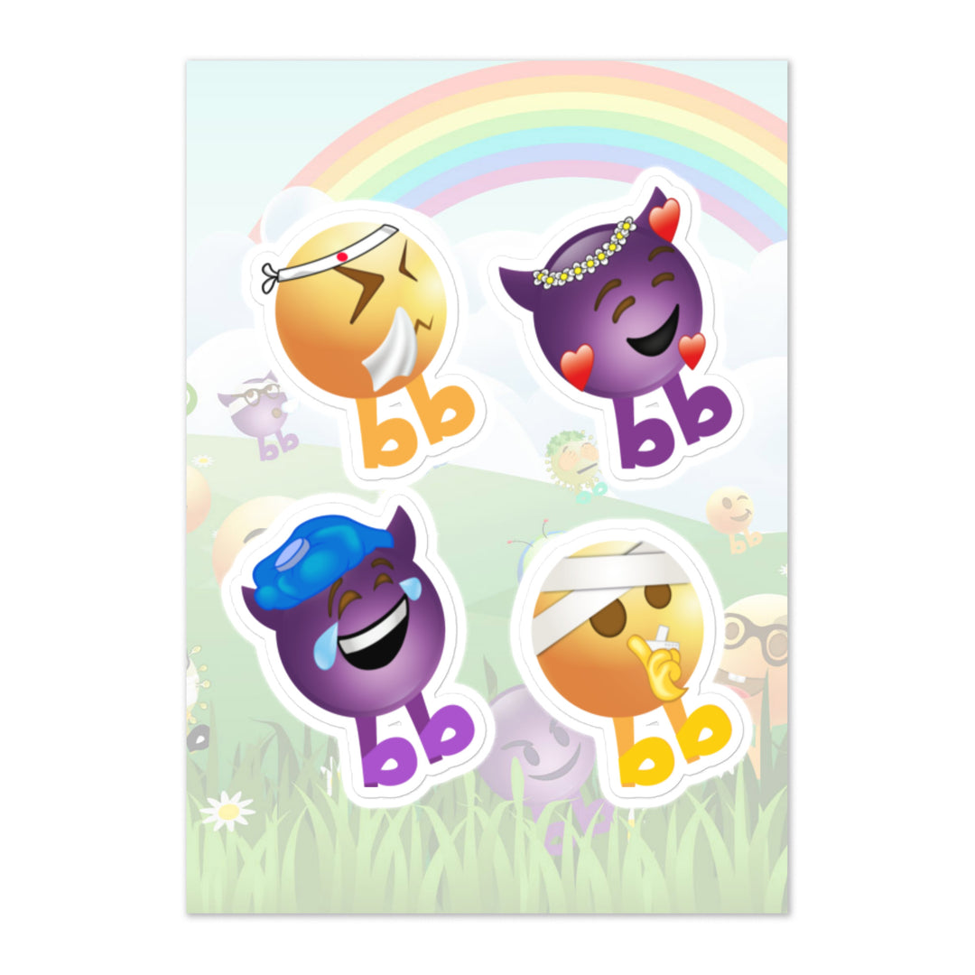 Megabb PaPa Stickers - Emojibb