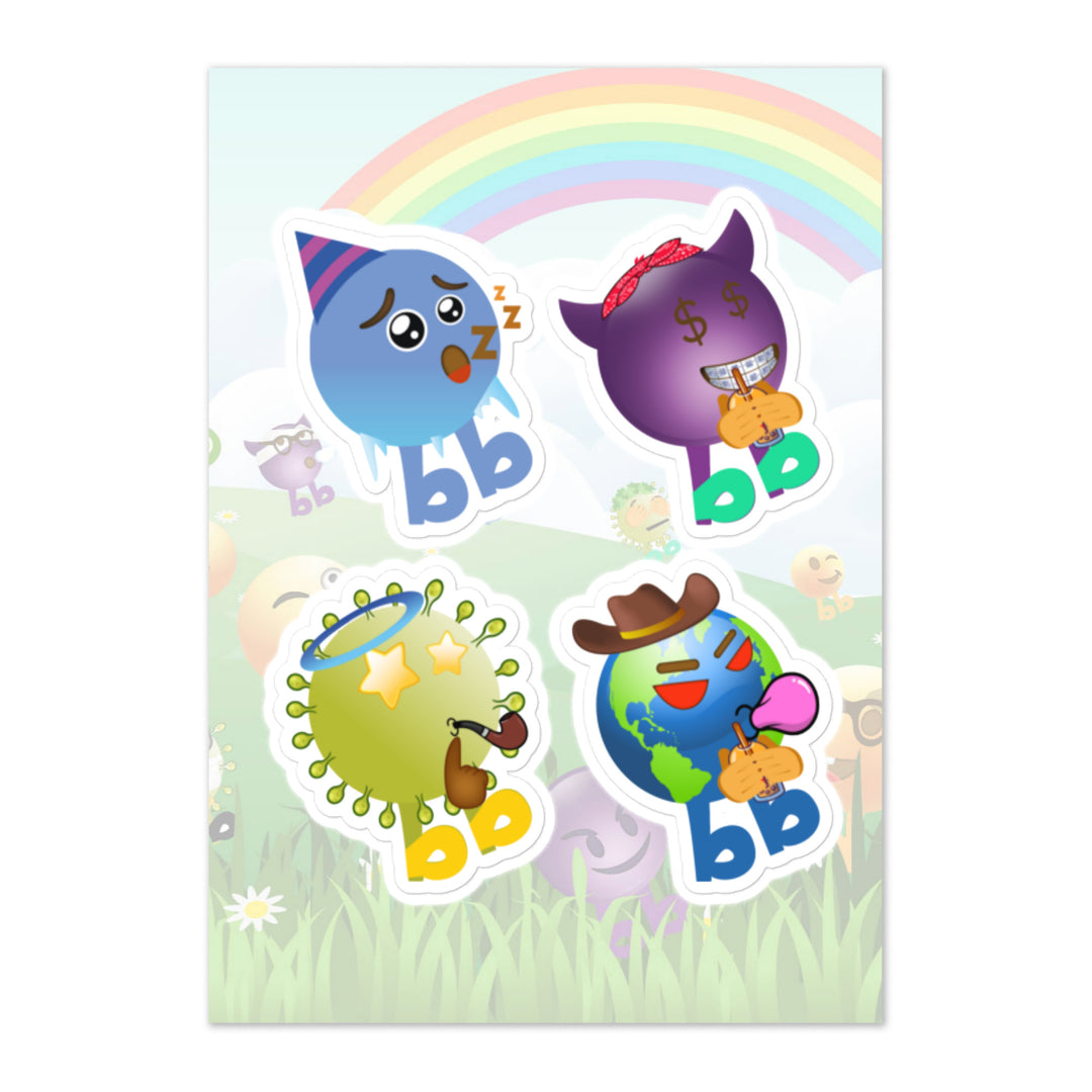 Megabb PaPa Stickers - Emojibb