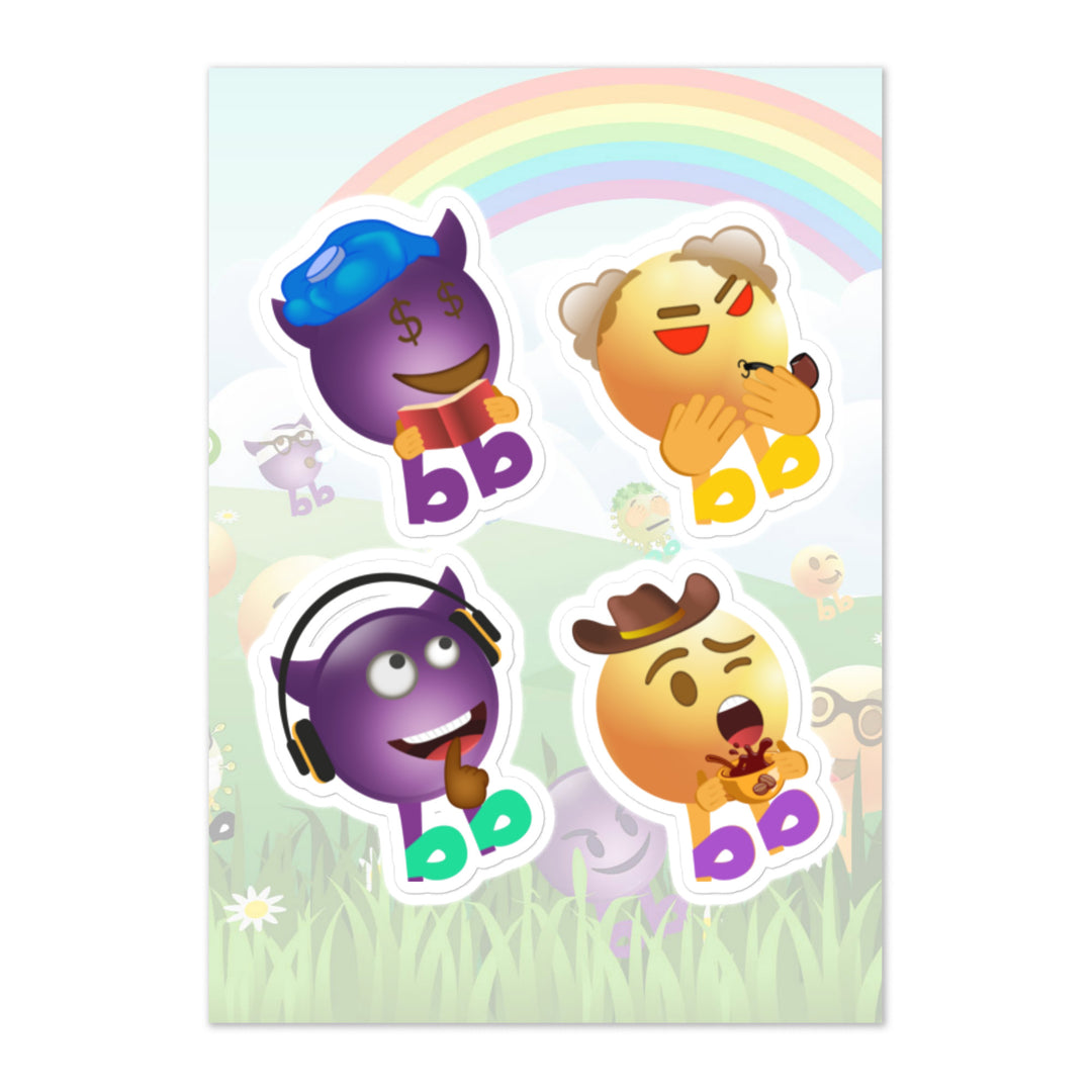 Megabb PaPa Stickers - Emojibb