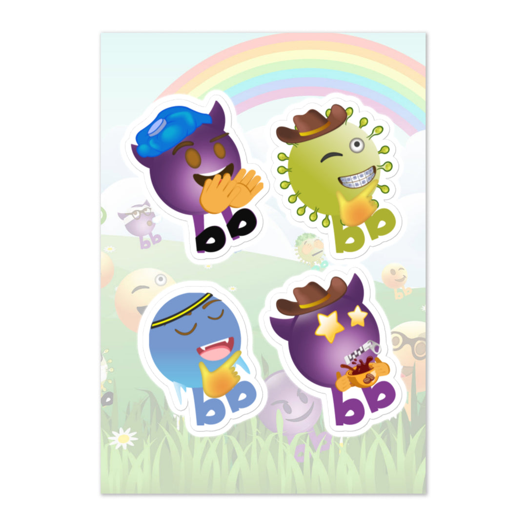 Megabb PaPa Stickers - Emojibb