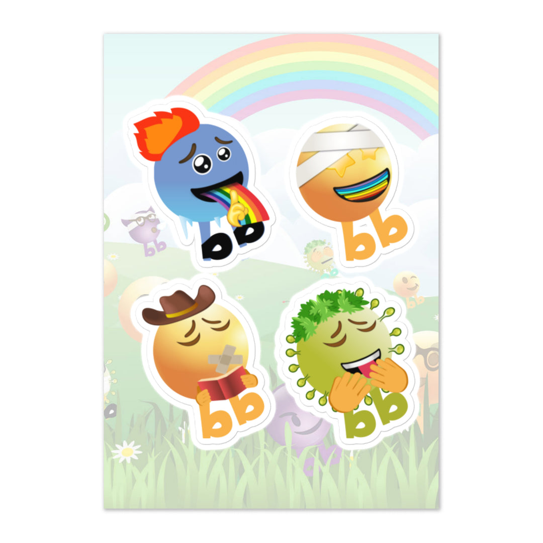 Megabb PaPa Stickers - Emojibb