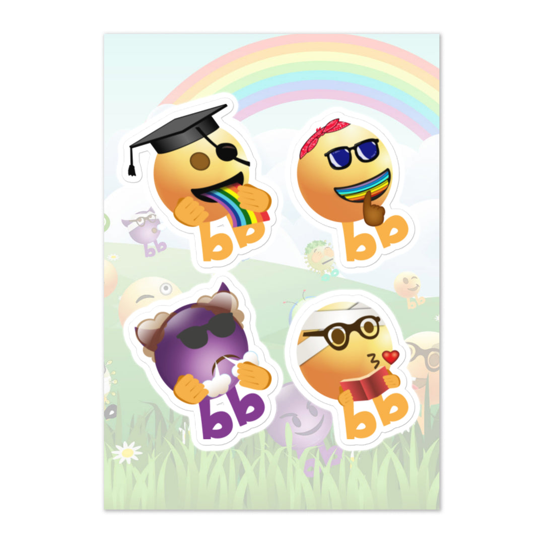 Megabb PaPa Stickers - Emojibb