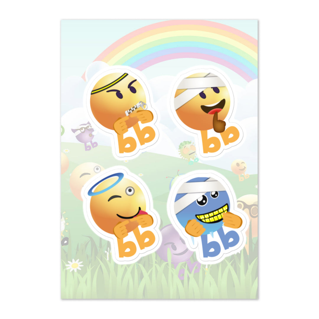 Megabb PaPa Stickers - Emojibb