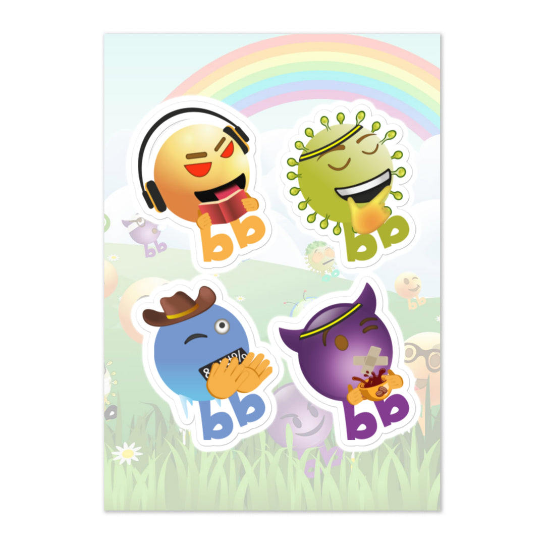 Megabb PaPa Stickers - Emojibb