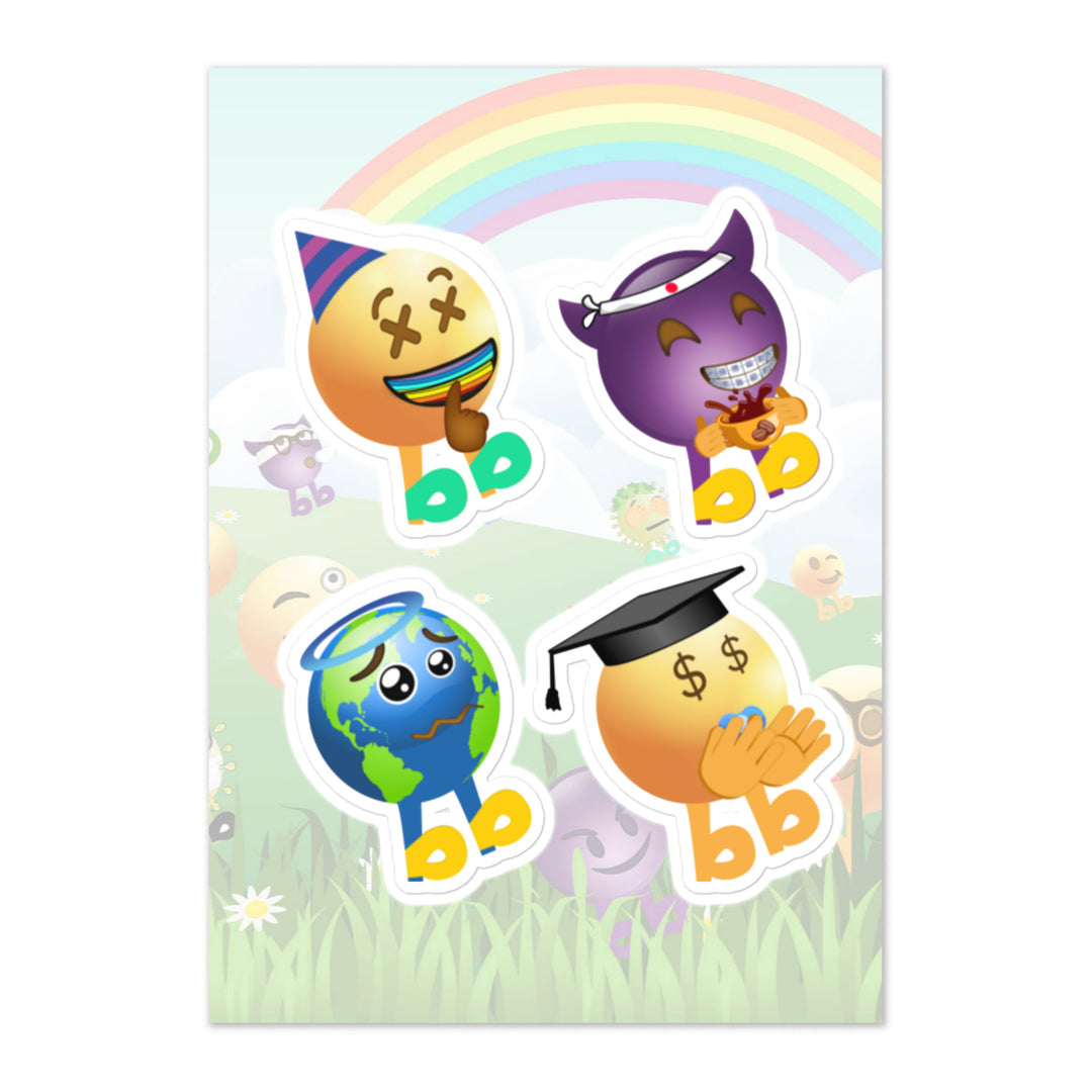 Megabb PaPa Stickers - Emojibb