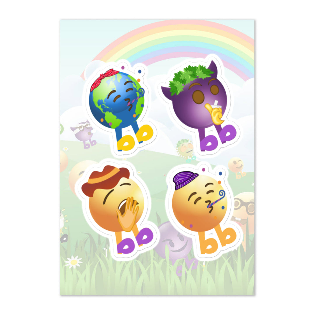 Megabb PaPa Stickers - Emojibb