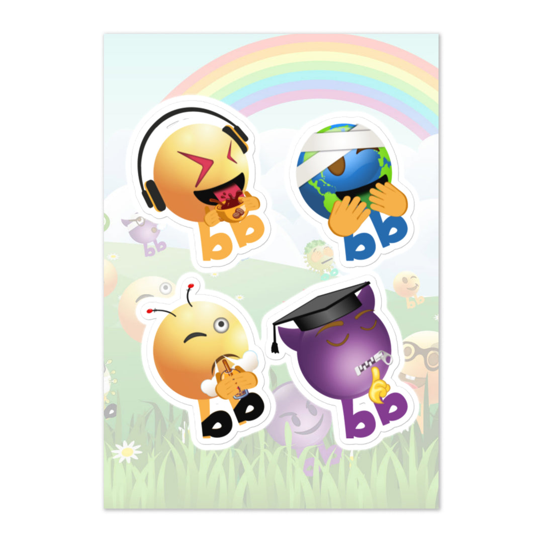 Megabb PaPa Stickers - Emojibb