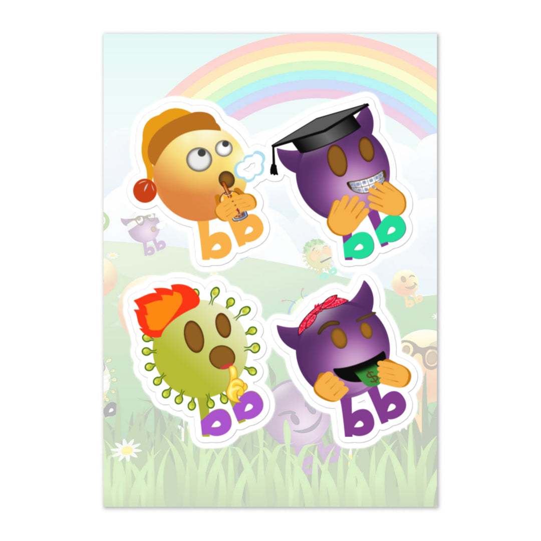 Megabb PaPa Stickers - Emojibb