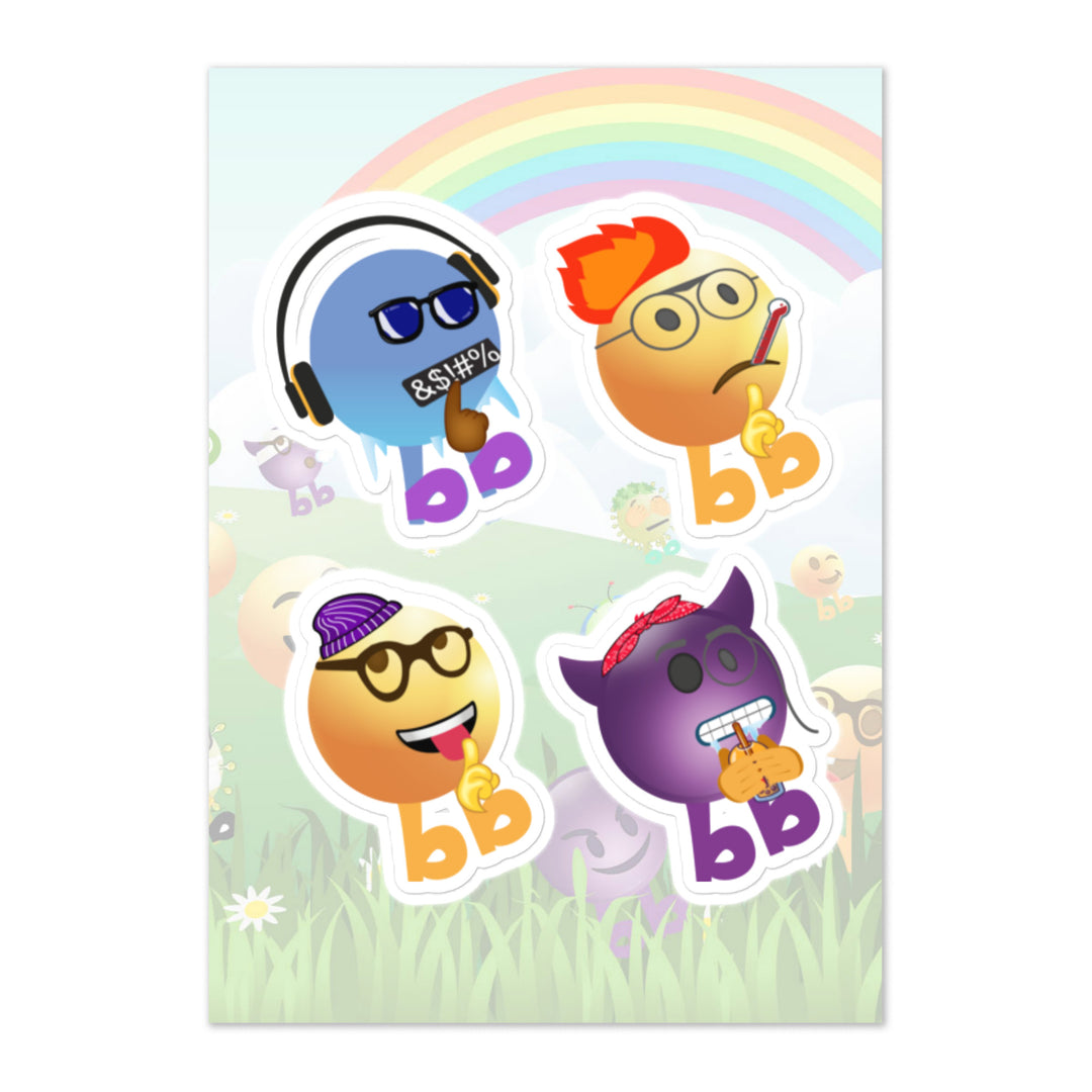 Megabb PaPa Stickers - Emojibb