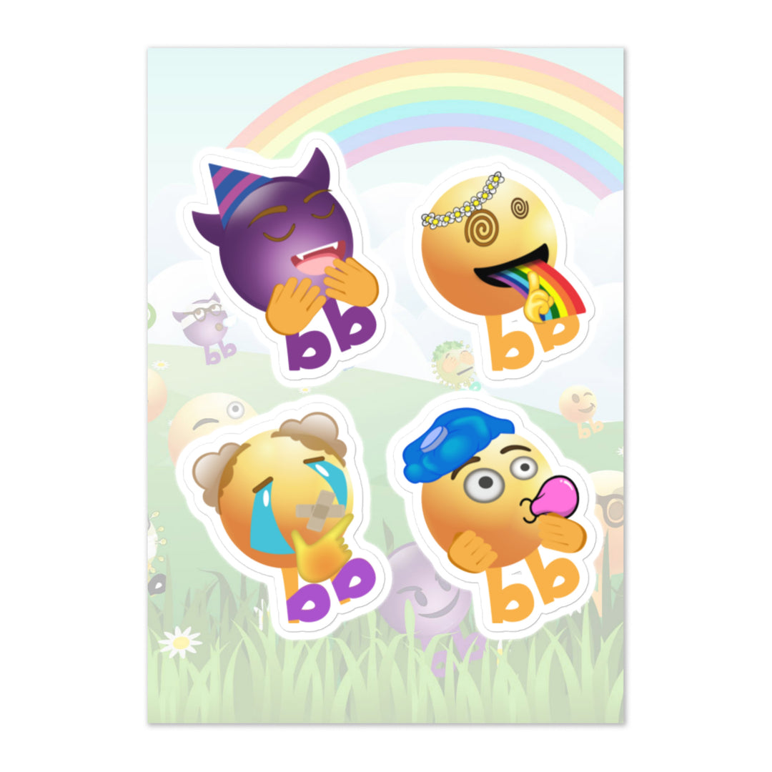 Megabb PaPa Stickers - Emojibb