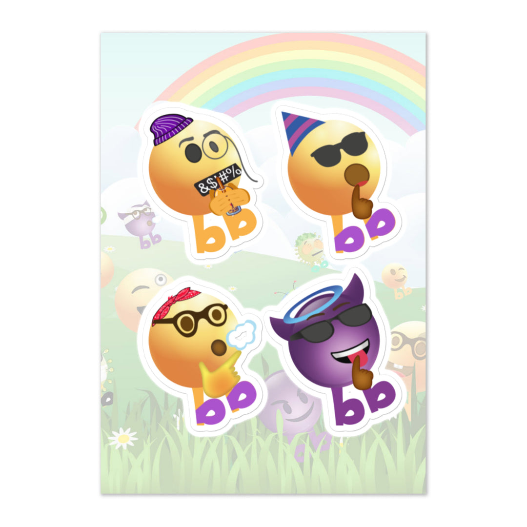 Megabb PaPa Stickers - Emojibb