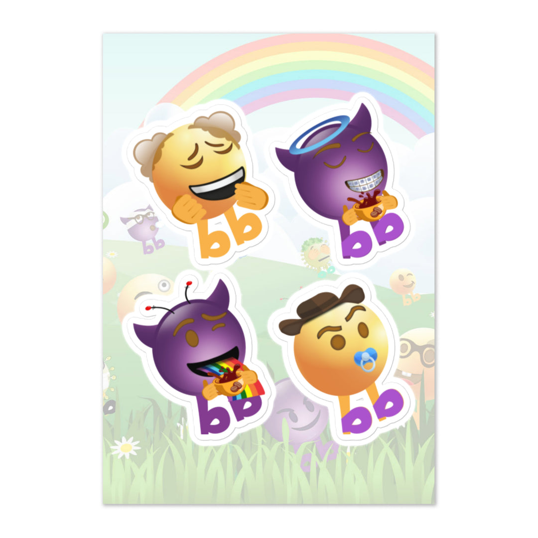 Megabb PaPa Stickers - Emojibb