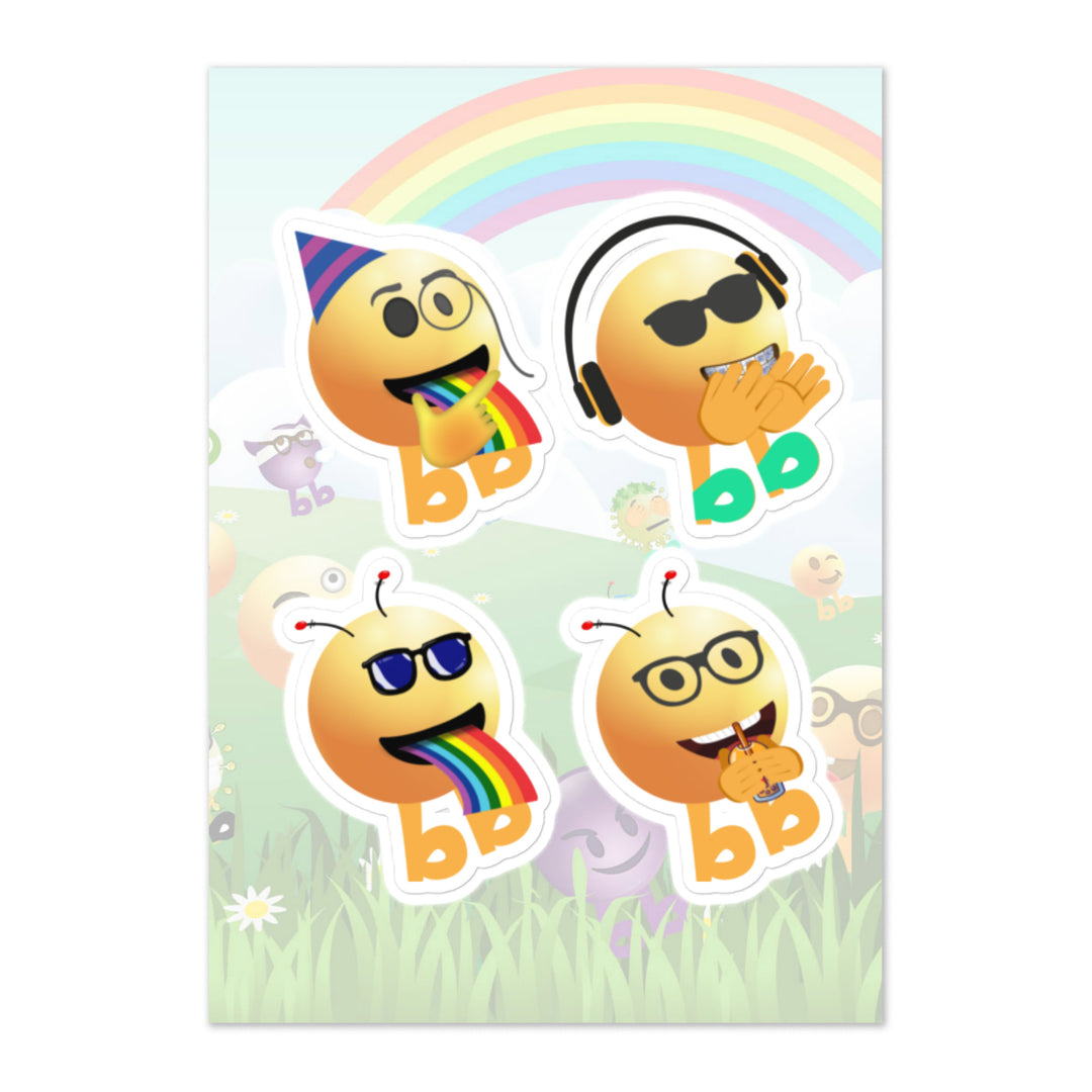 Megabb PaPa Stickers - Emojibb