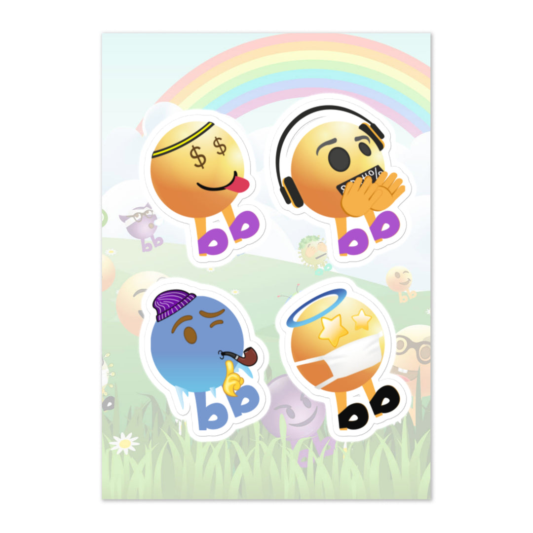 Megabb PaPa Stickers - Emojibb