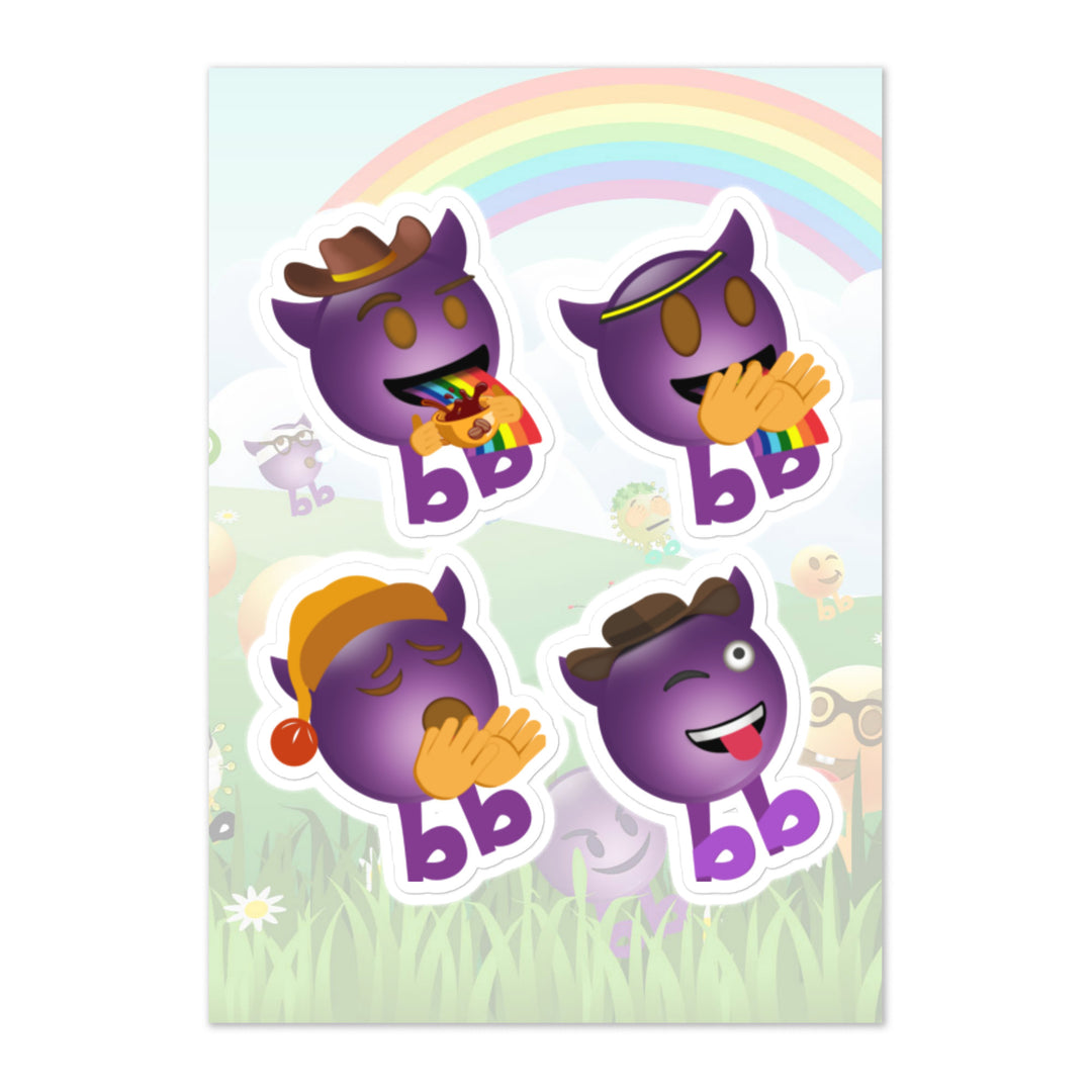 Megabb PaPa Stickers - Emojibb