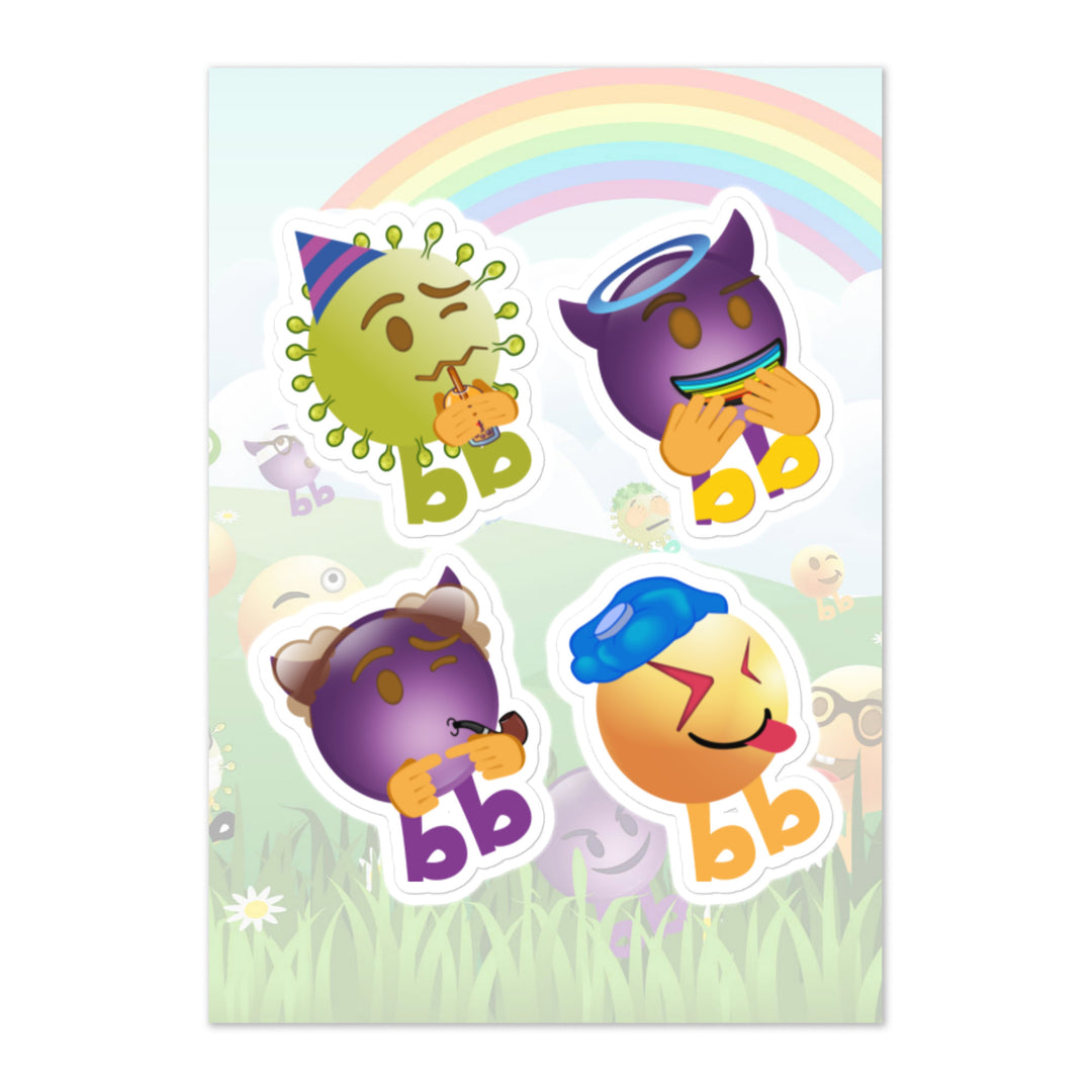 Megabb PaPa Stickers - Emojibb