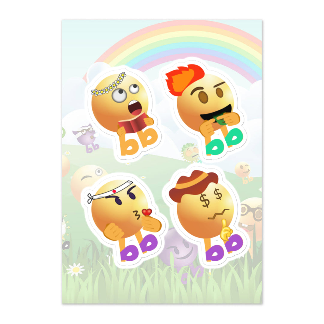 Megabb PaPa Stickers - Emojibb