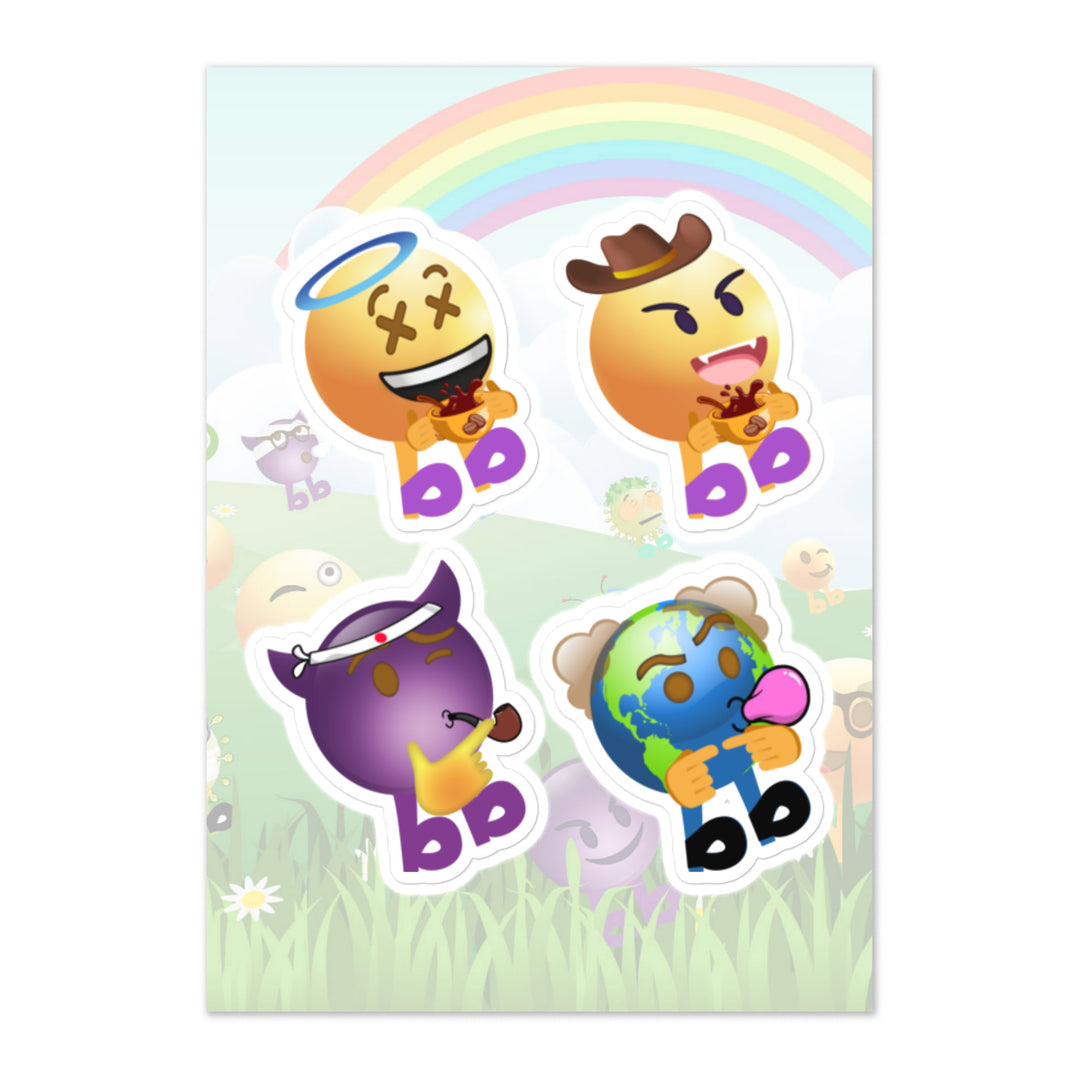 Megabb PaPa Stickers - Emojibb