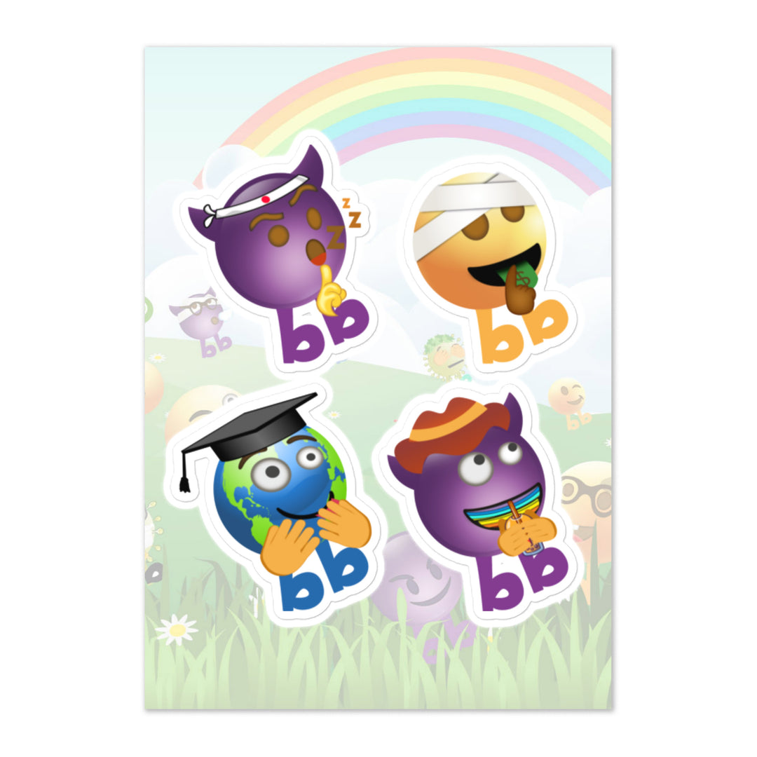 Megabb PaPa Stickers - Emojibb