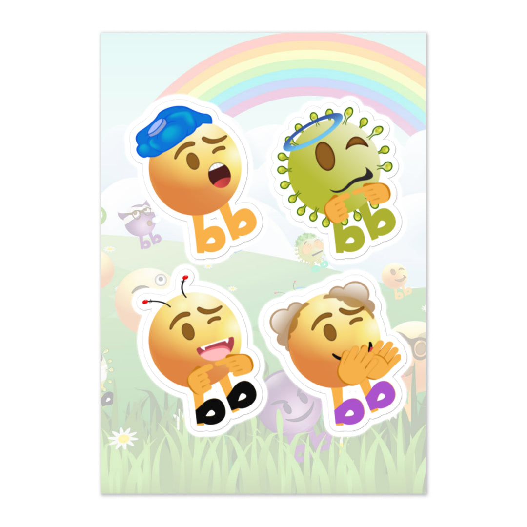 Megabb PaPa Stickers - Emojibb