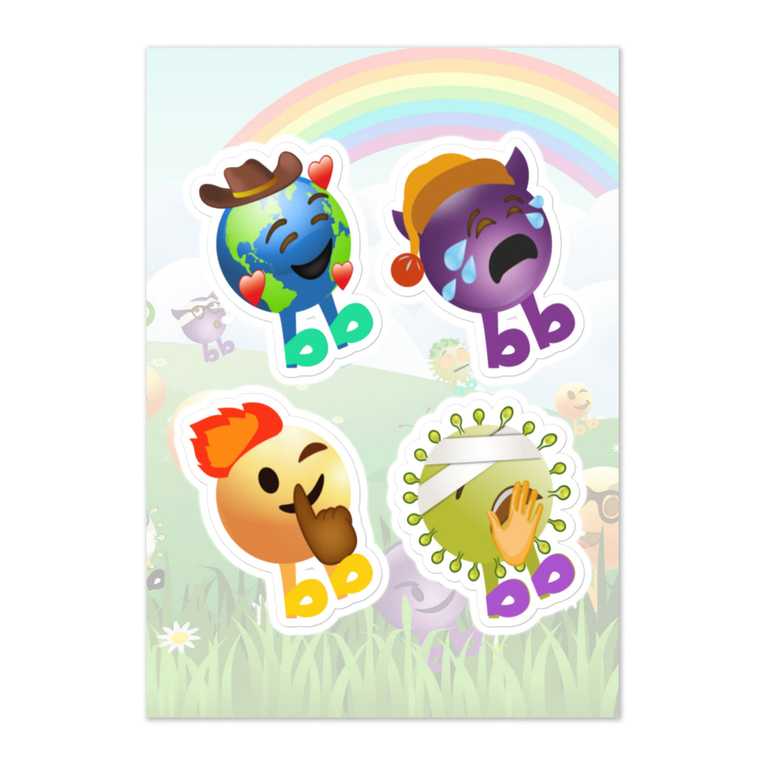 Megabb PaPa Stickers - Emojibb