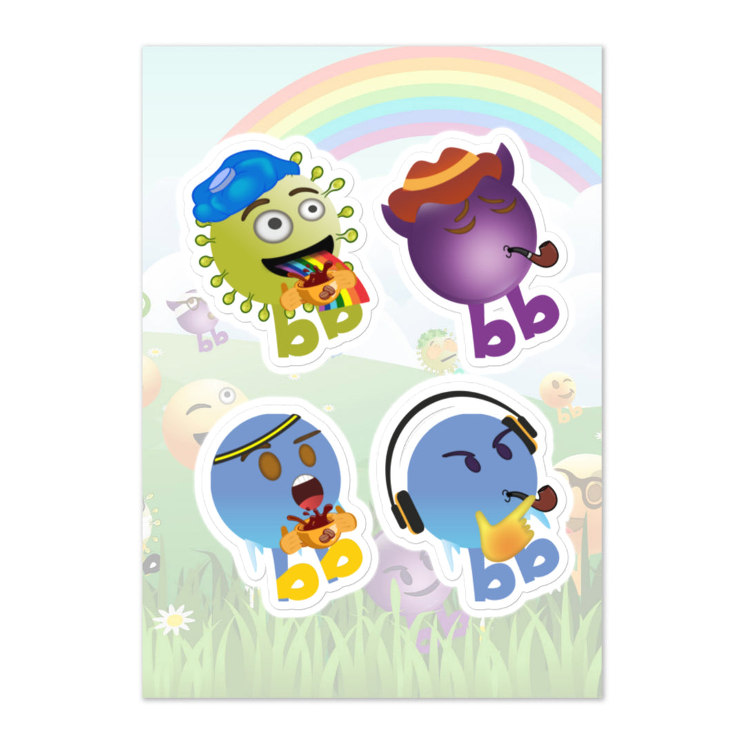 Megabb PaPa Stickers - Emojibb