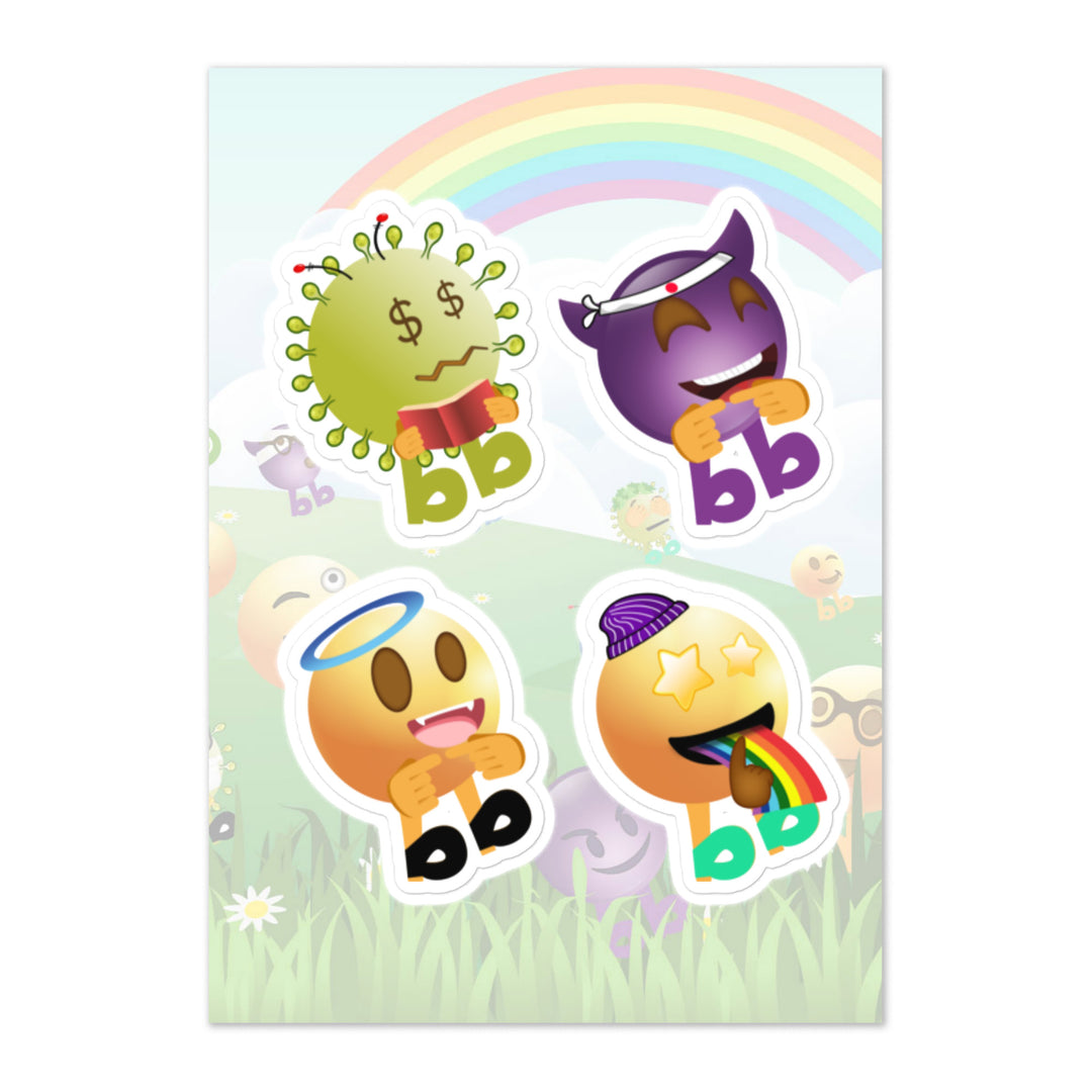 Megabb PaPa Stickers - Emojibb