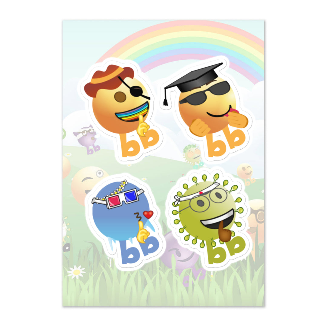 Megabb PaPa Stickers - Emojibb