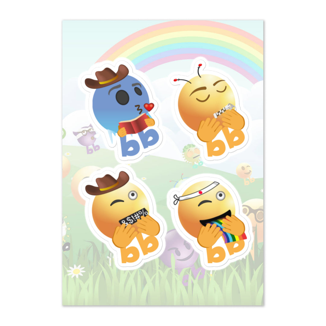 Megabb PaPa Stickers - Emojibb