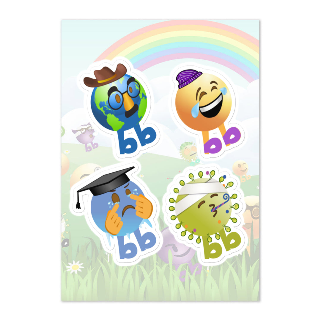 Megabb PaPa Stickers - Emojibb
