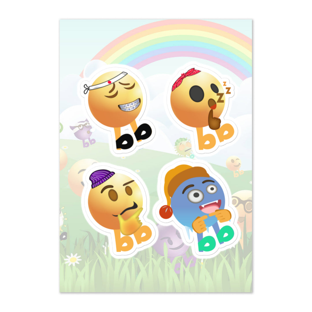 Megabb PaPa Stickers - Emojibb