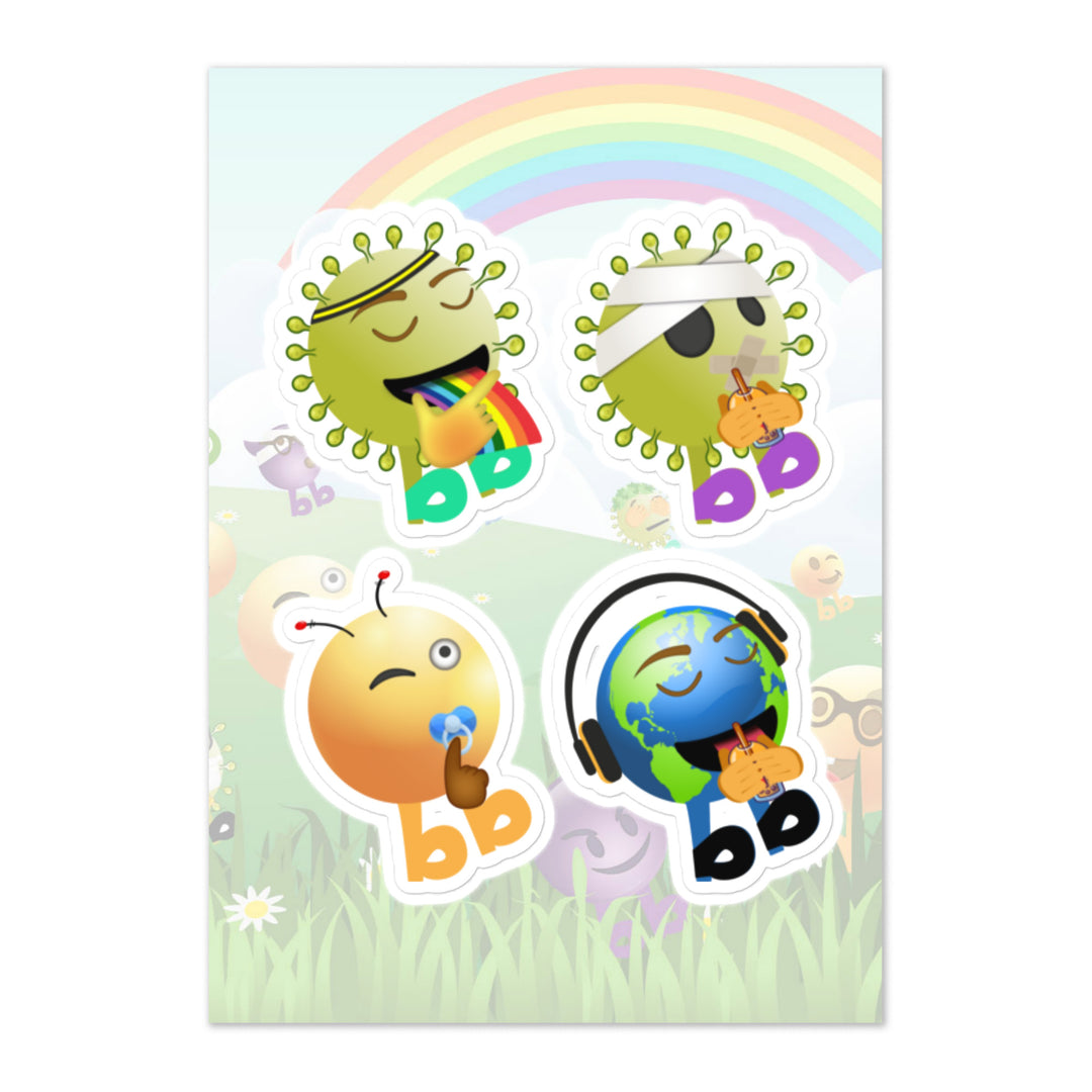 Megabb PaPa Stickers - Emojibb