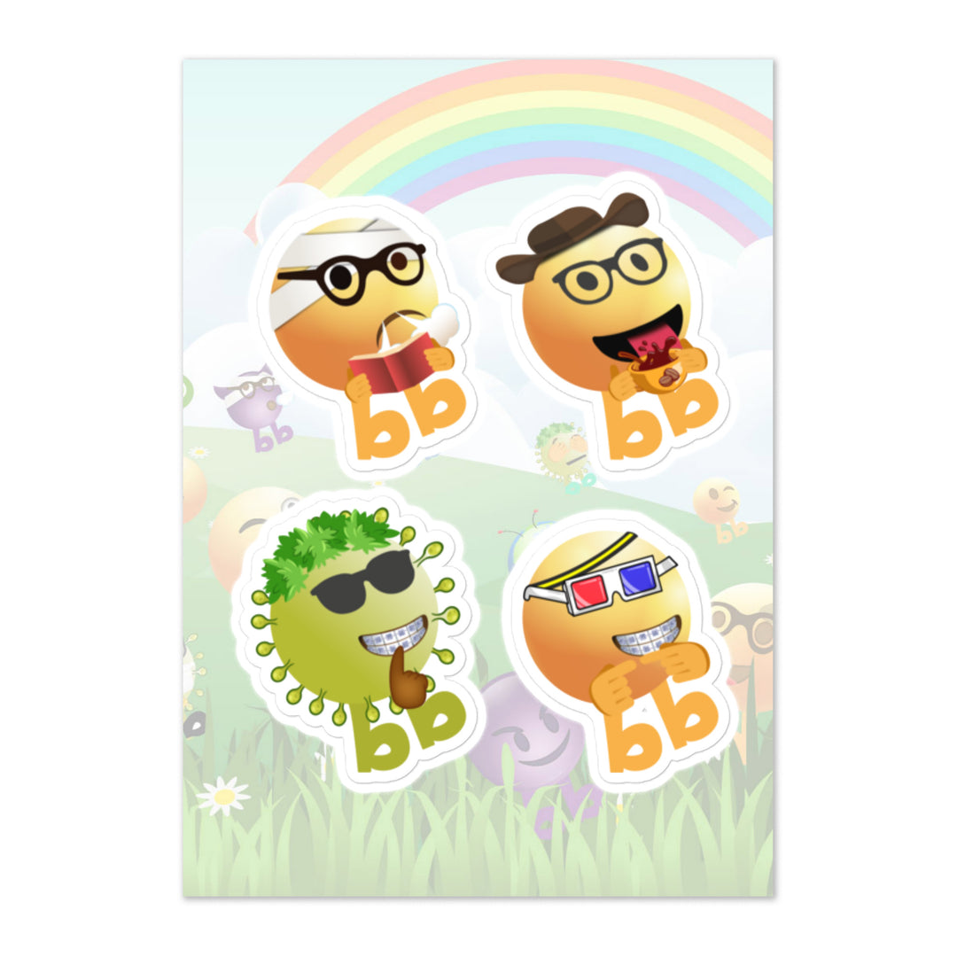 Megabb PaPa Stickers - Emojibb