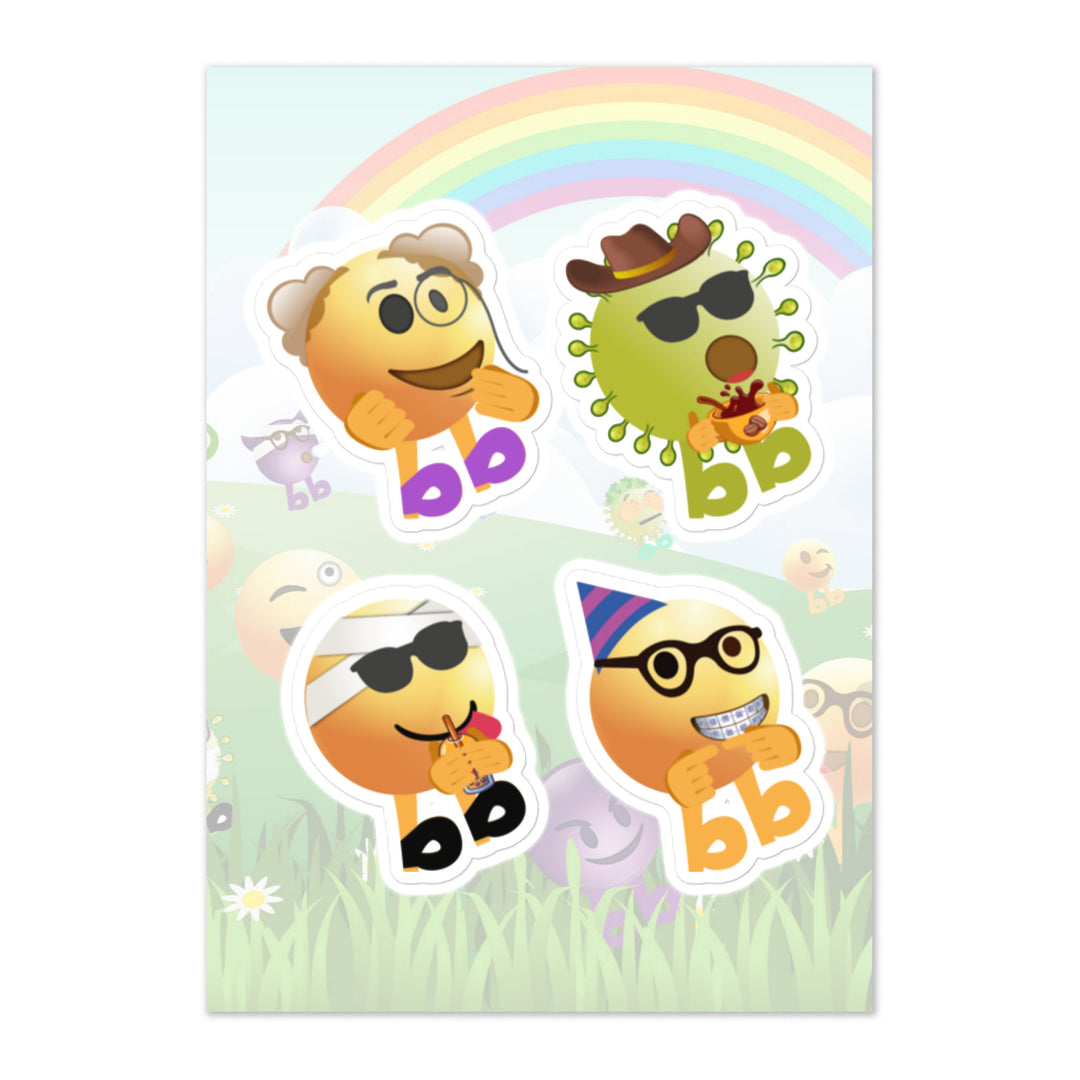 Megabb PaPa Stickers - Emojibb