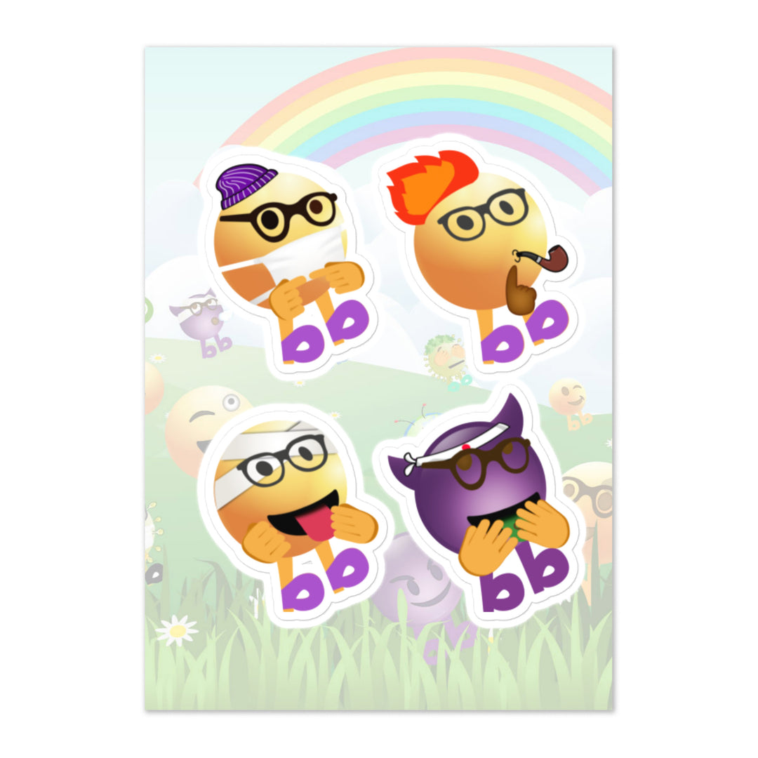 Megabb PaPa Stickers - Emojibb