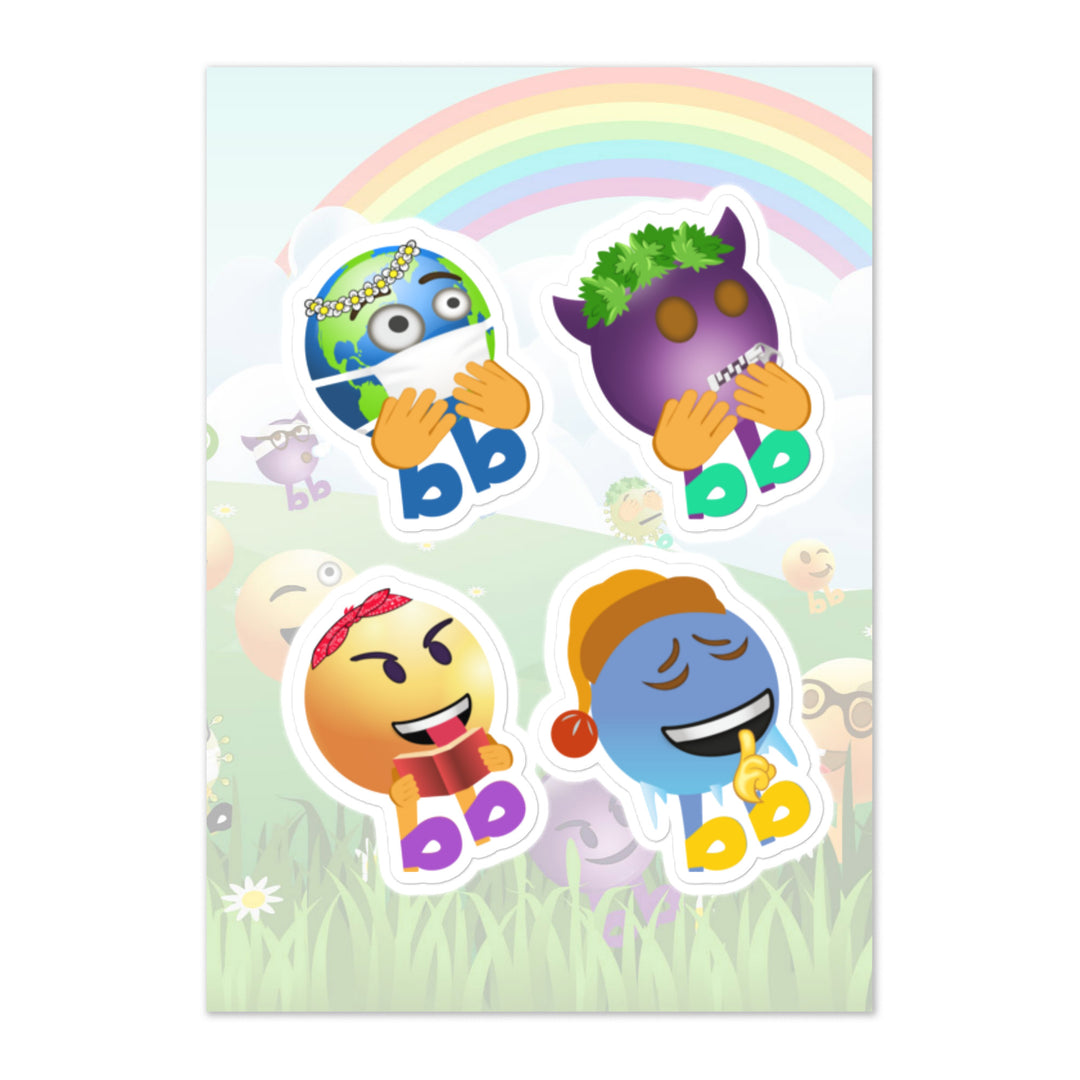 Megabb PaPa Stickers - Emojibb