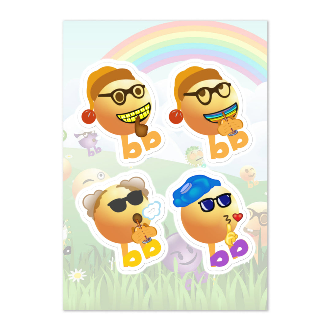 Megabb PaPa Stickers - Emojibb