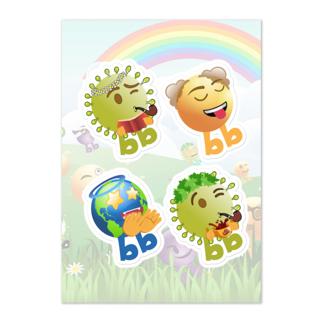 Megabb PaPa Stickers - Emojibb