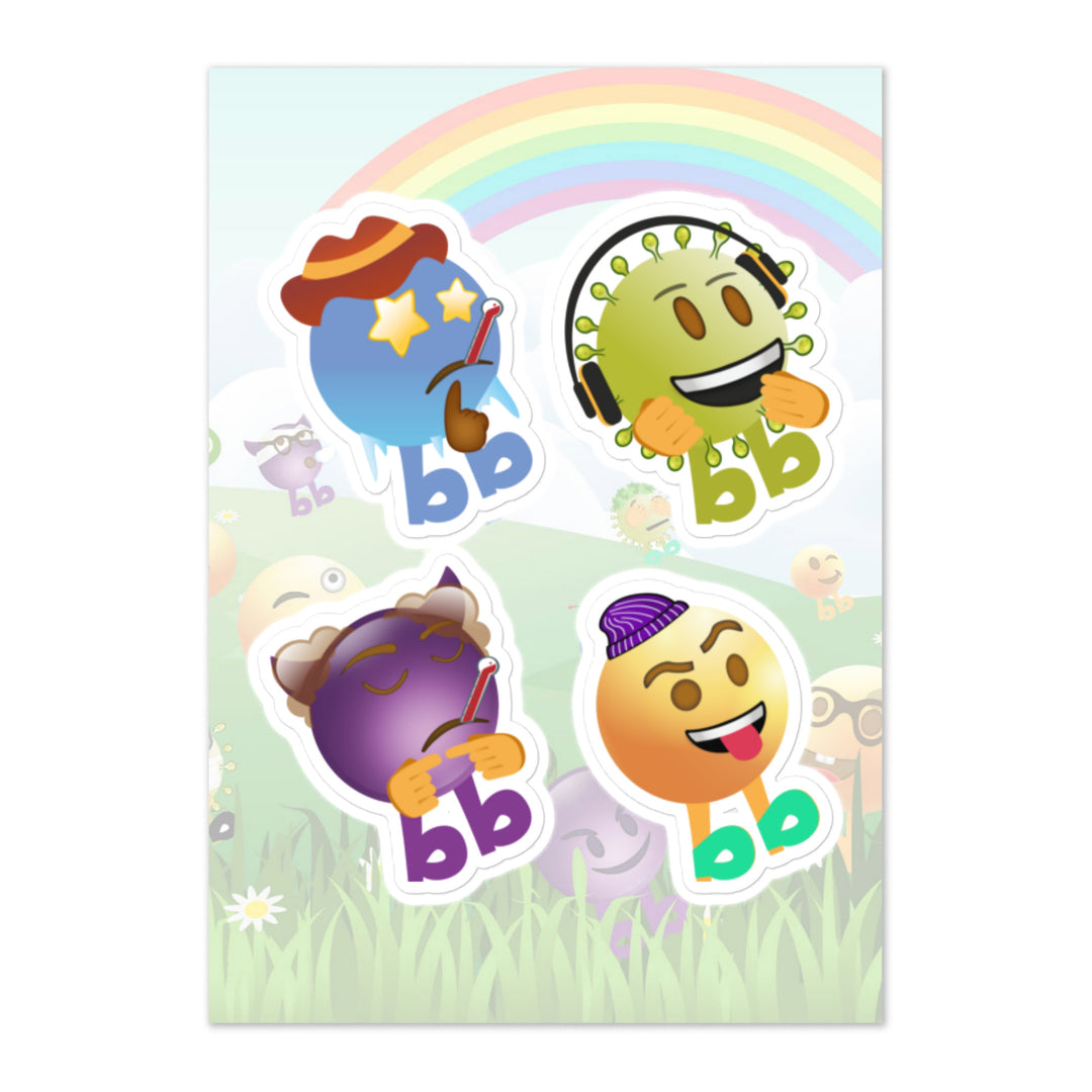 Megabb PaPa Stickers - Emojibb