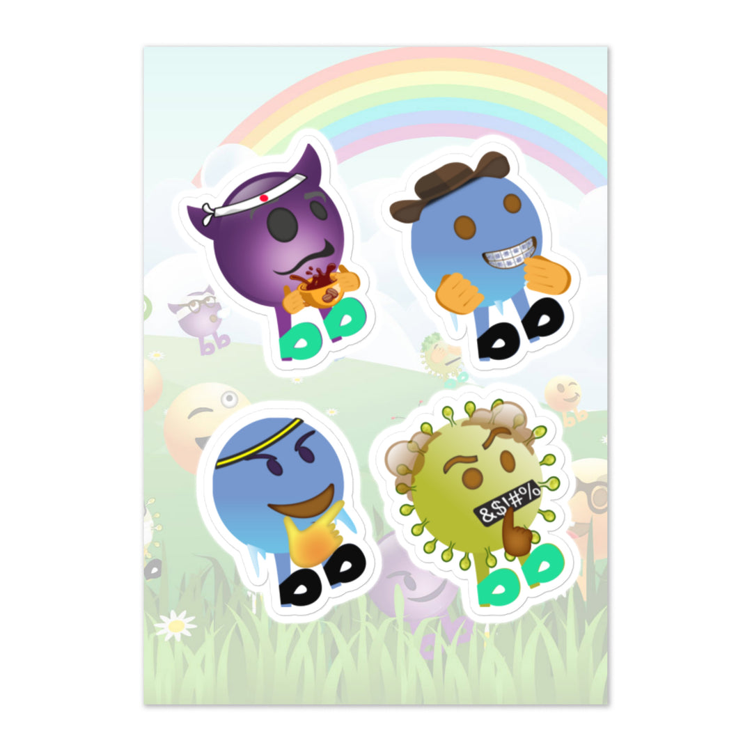 Megabb PaPa Stickers - Emojibb