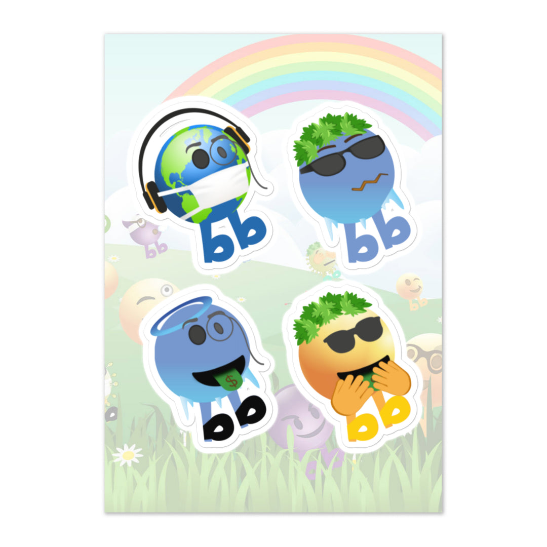 Megabb PaPa Stickers - Emojibb