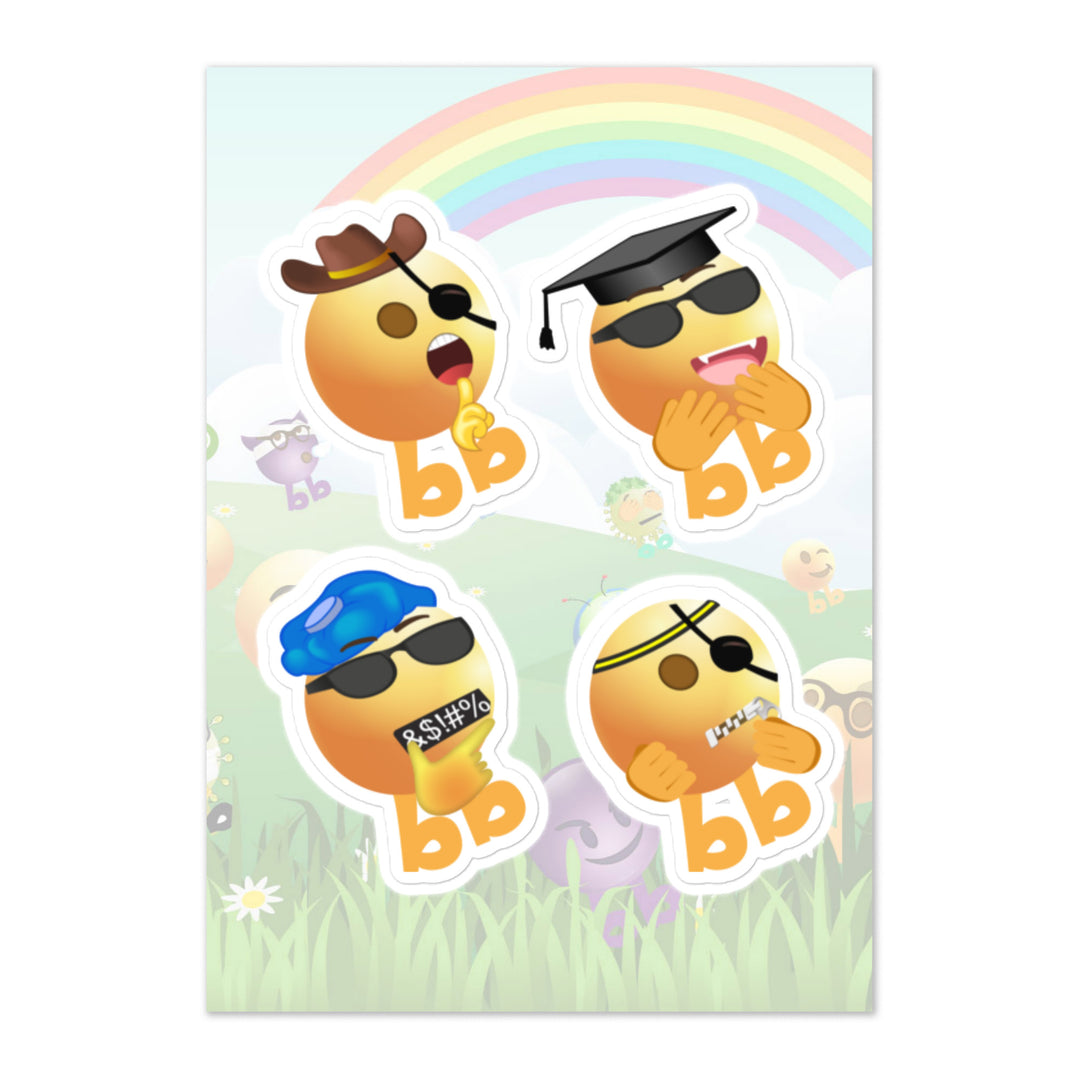 Megabb PaPa Stickers - Emojibb