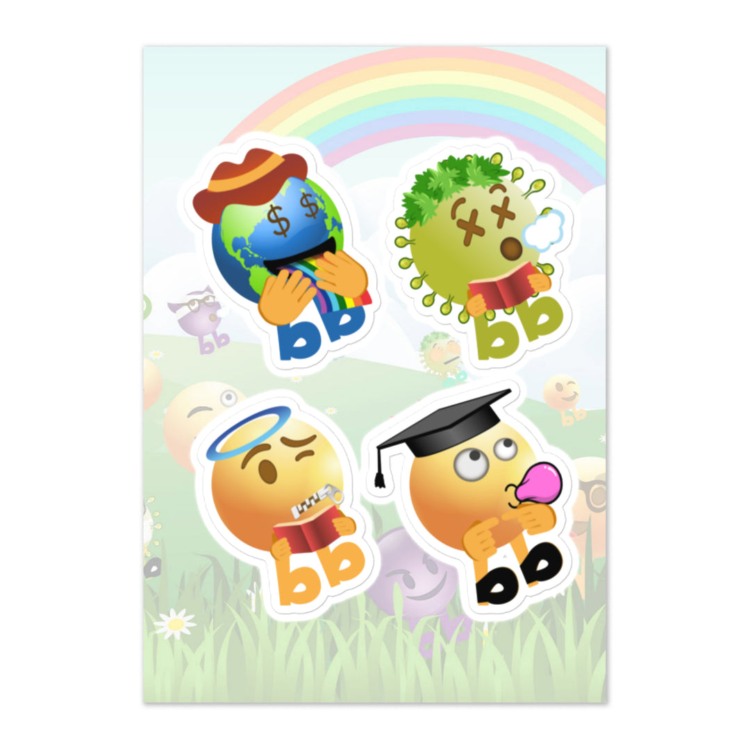 Megabb PaPa Stickers - Emojibb