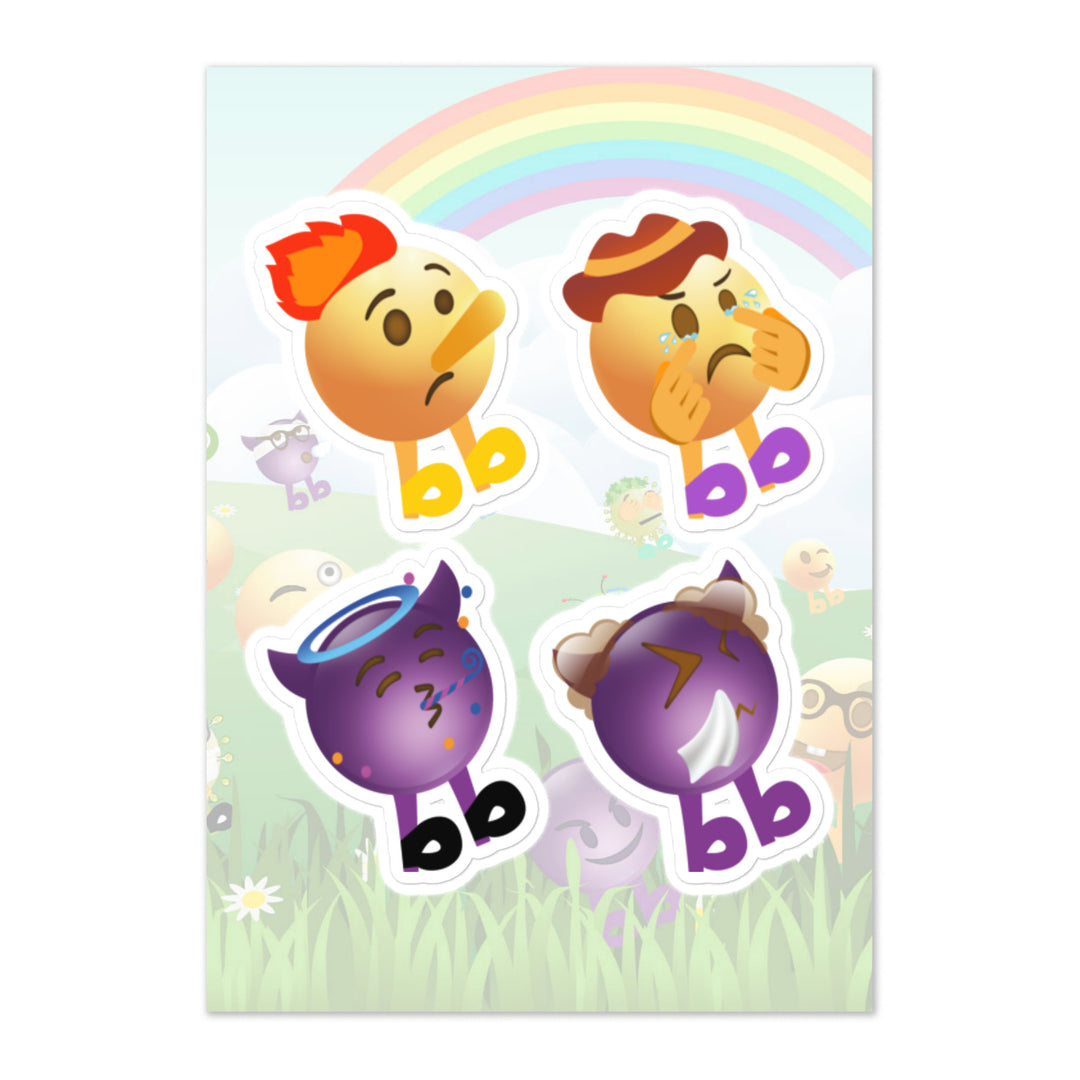 Megabb PaPa Stickers - Emojibb