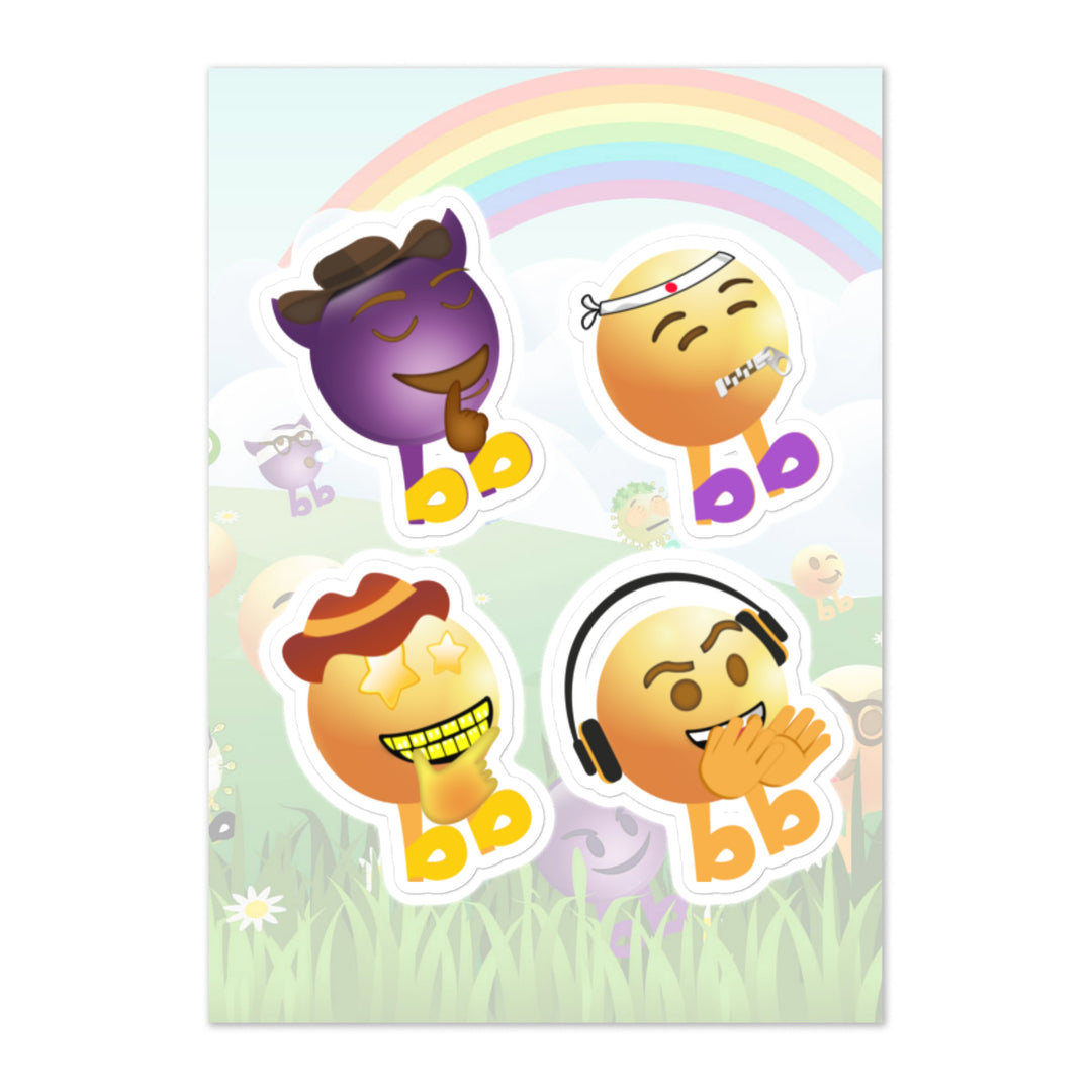 Megabb PaPa Stickers - Emojibb