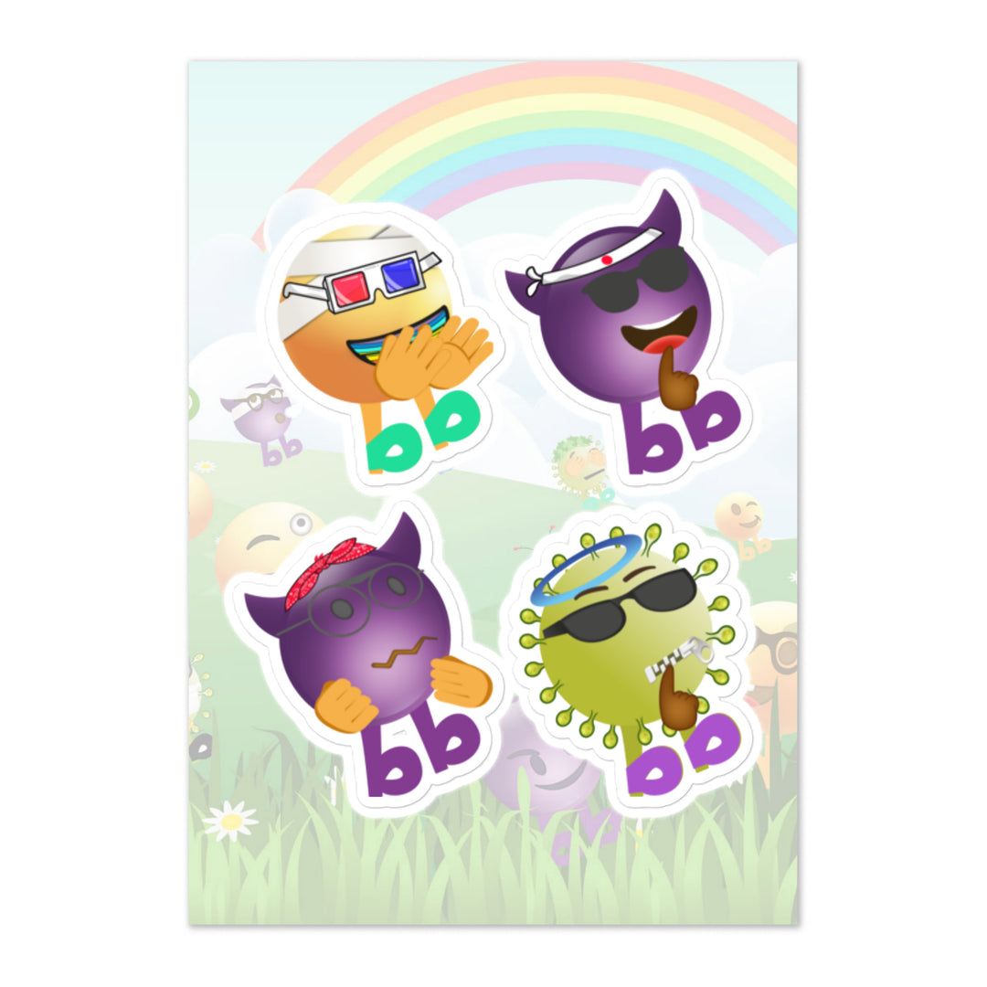 Megabb PaPa Stickers - Emojibb