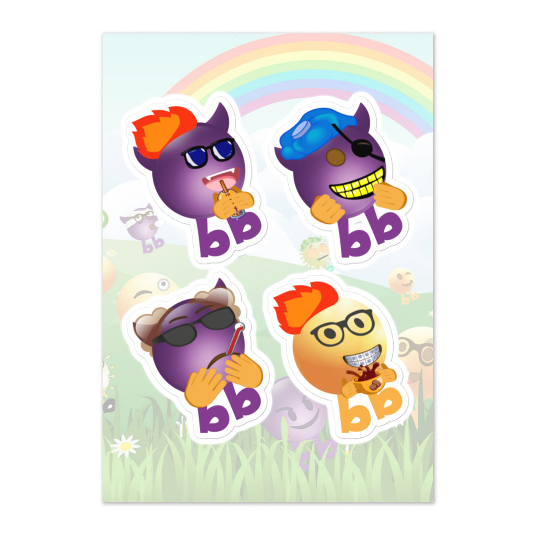 Megabb PaPa Stickers - Emojibb