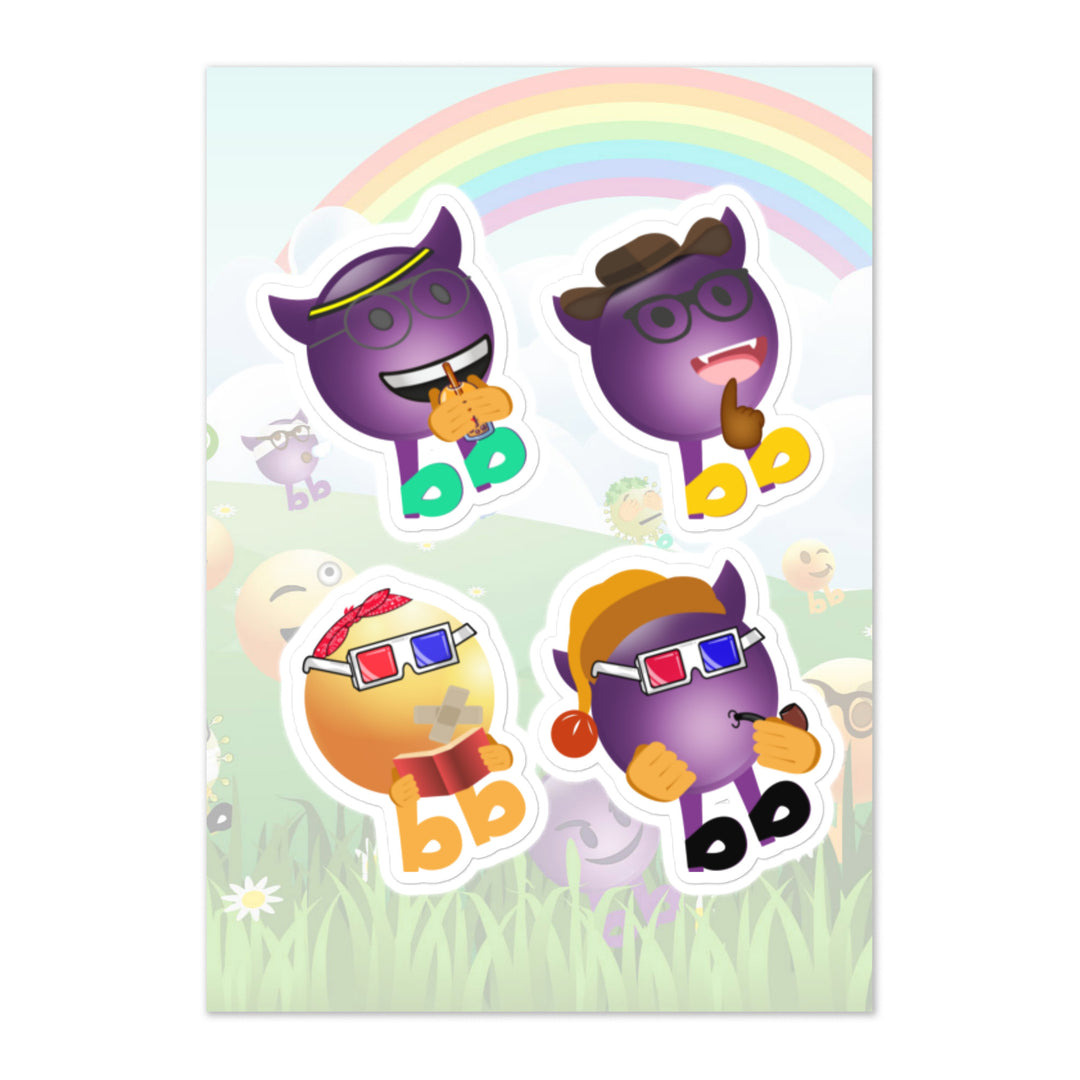 Megabb PaPa Stickers - Emojibb