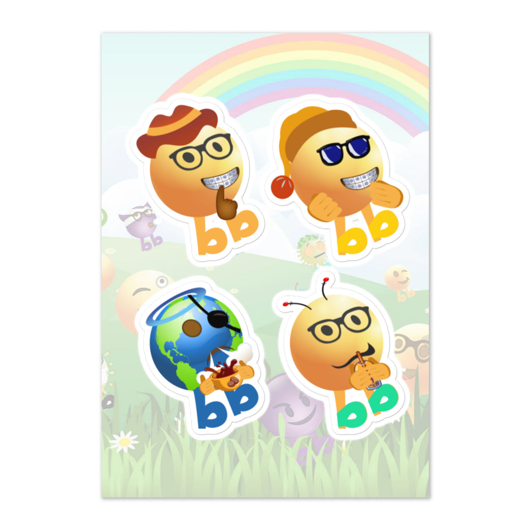 Megabb PaPa Stickers - Emojibb